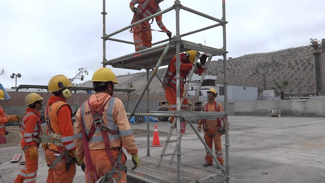 TÉCNICAS DE ARMADO DE ANDAMIOS